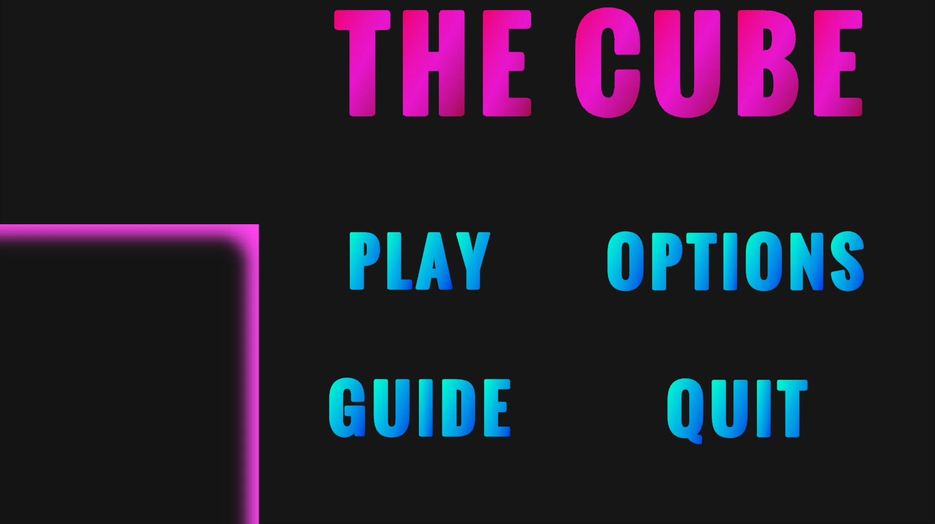 The Cube: El Jueguito